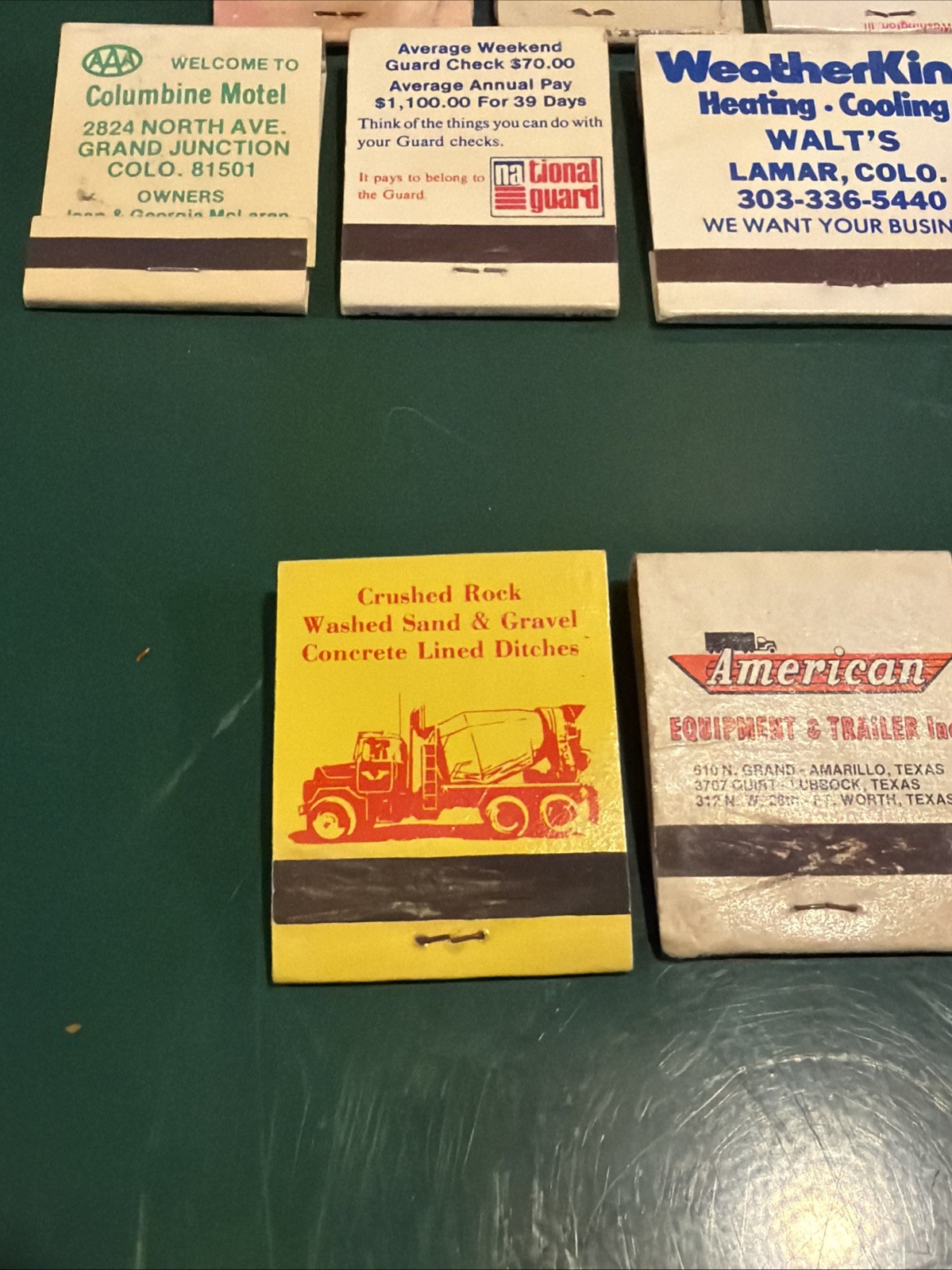 Vintage Matchbooks Lot Of 25+ Various Subjects,