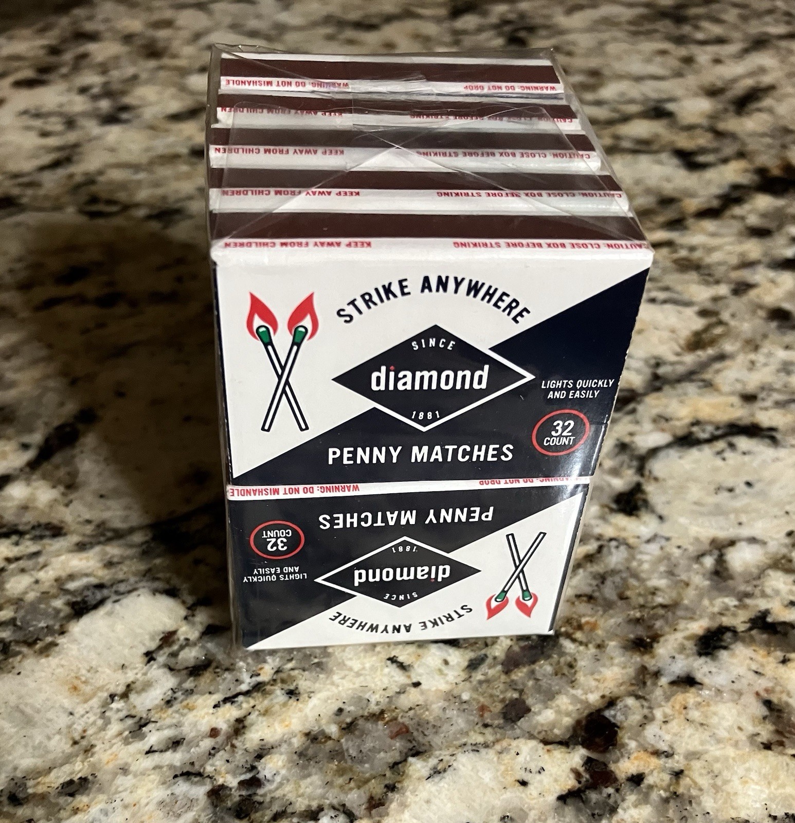 (10 Pack) Diamond Strike Anywhere Matches Penny Matches 20% Discount 2x Orders