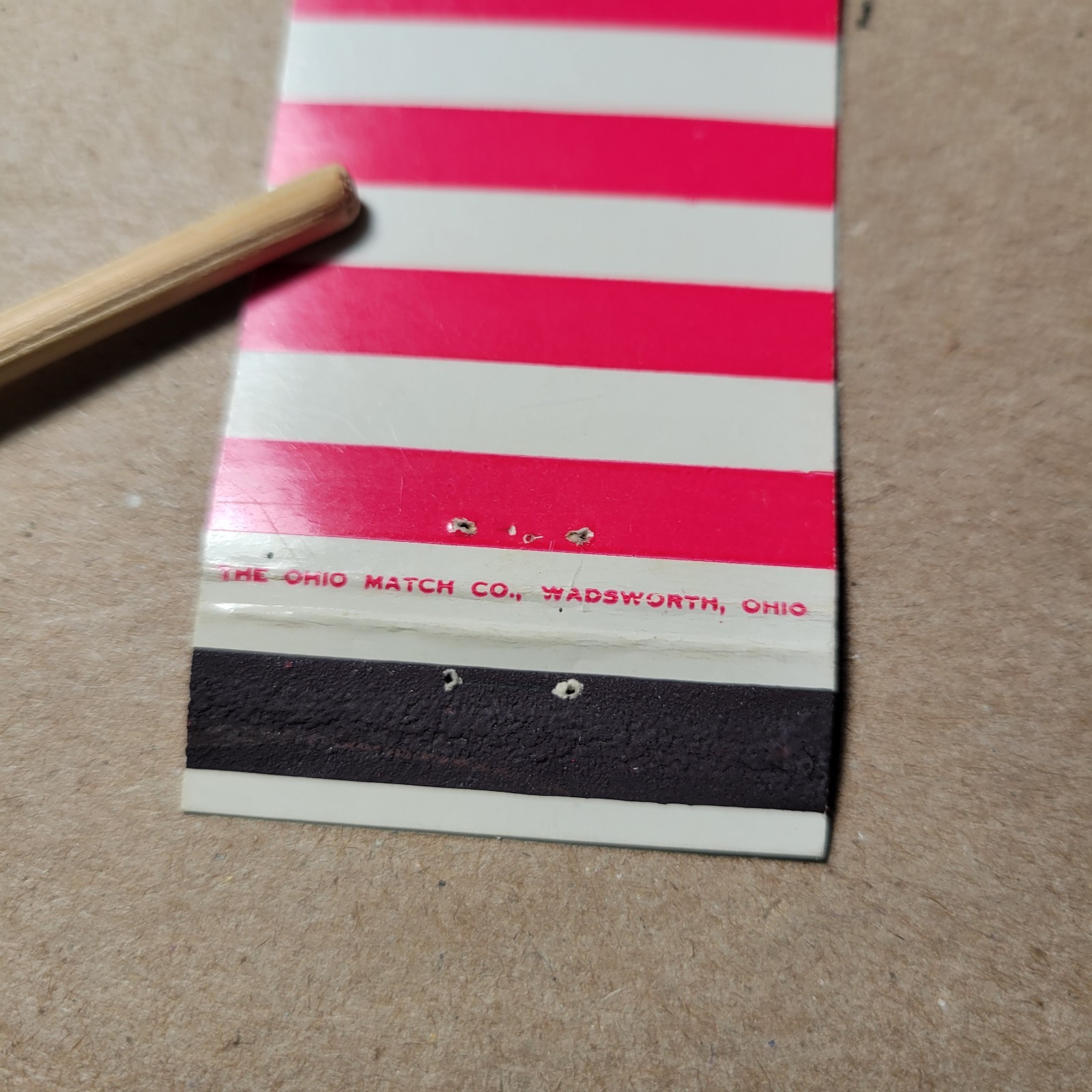Matchbook Cover The Warwick Philadelphia A Kirkeby Hotel