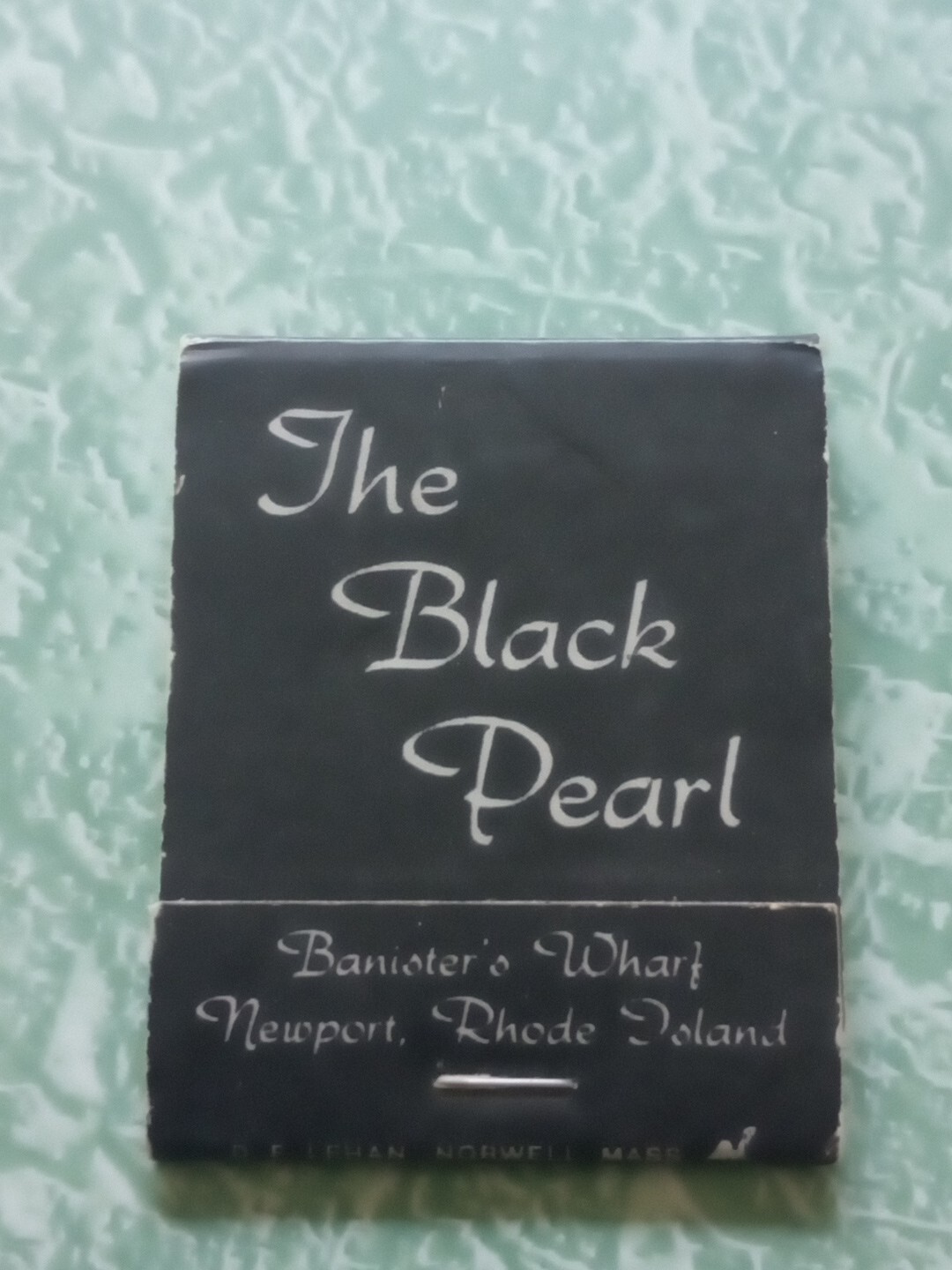 Vintage Matchbook Collectible Ephemera E22 Newport Rhode Island Black Pearl