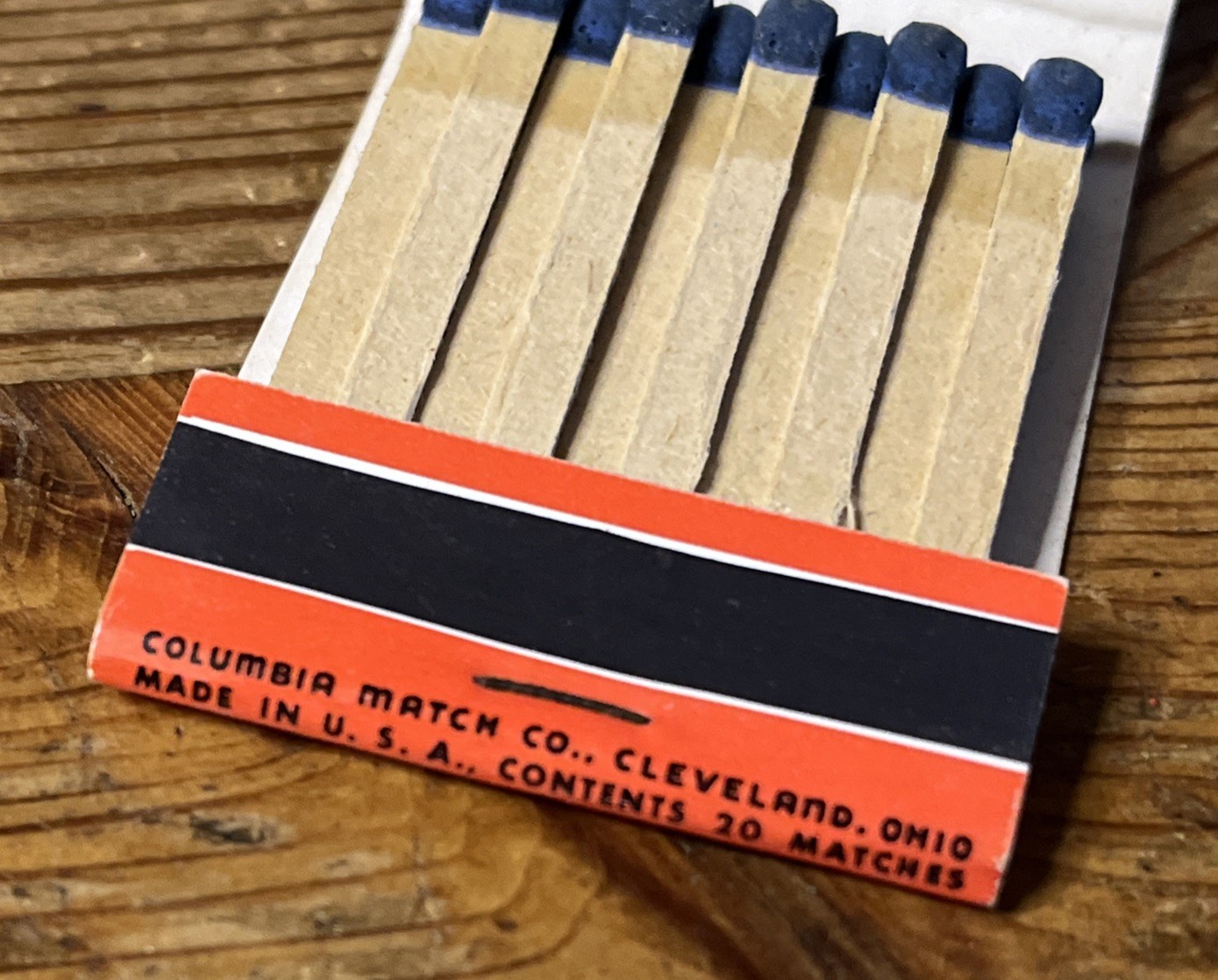 United States Lines Matchbook To And From All Of Europe SS America Matches Cover