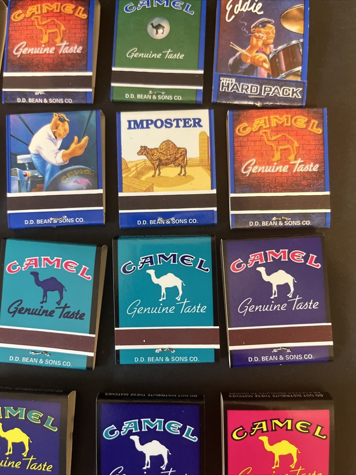 Lot Of 20 Vintage Unused FULL Camel Matchbooks Matches From 1991-2008 Look!