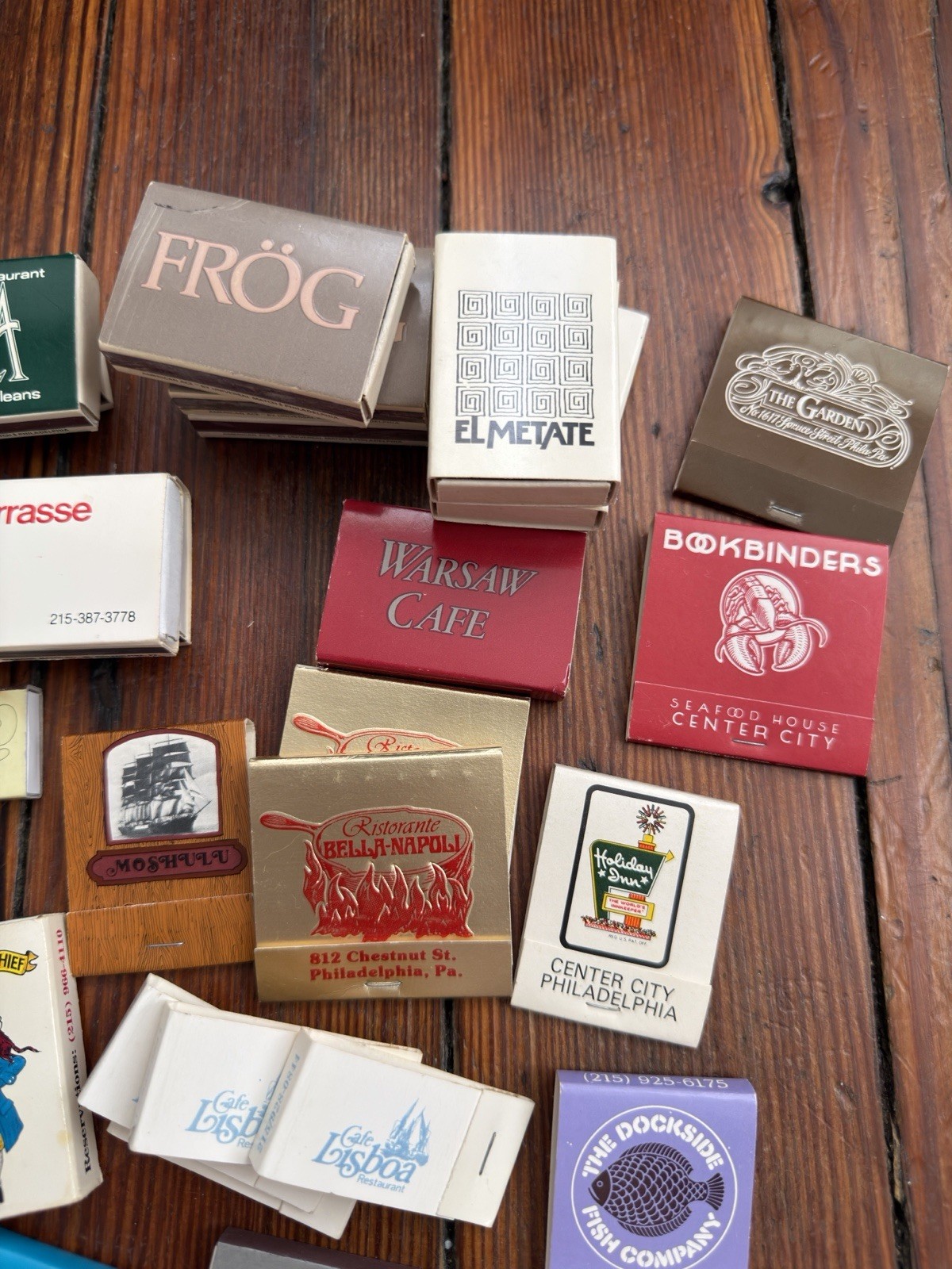 Vintage Philadelphia Pennsylvania match books & boxes lot of 37