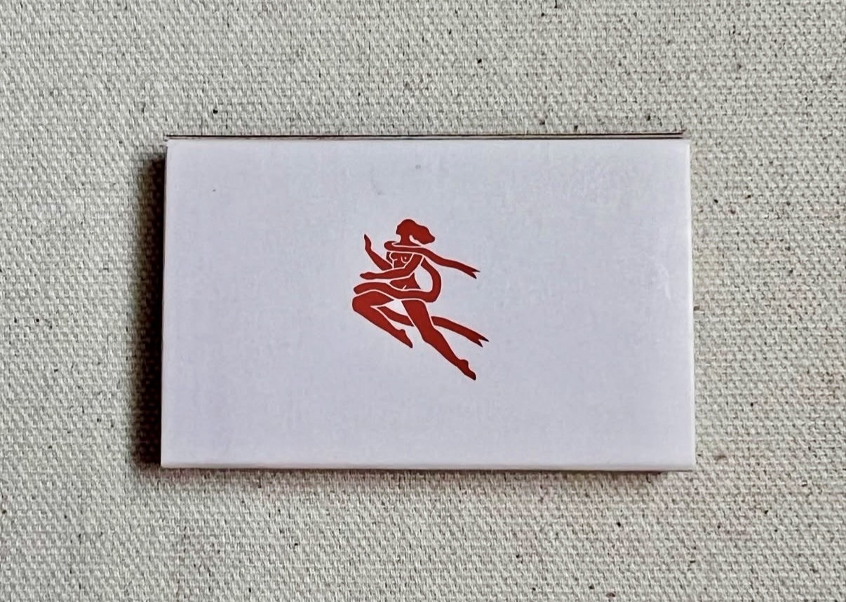 The Hotel Chelsea NYC Un-Struck Matches Matchbook Full