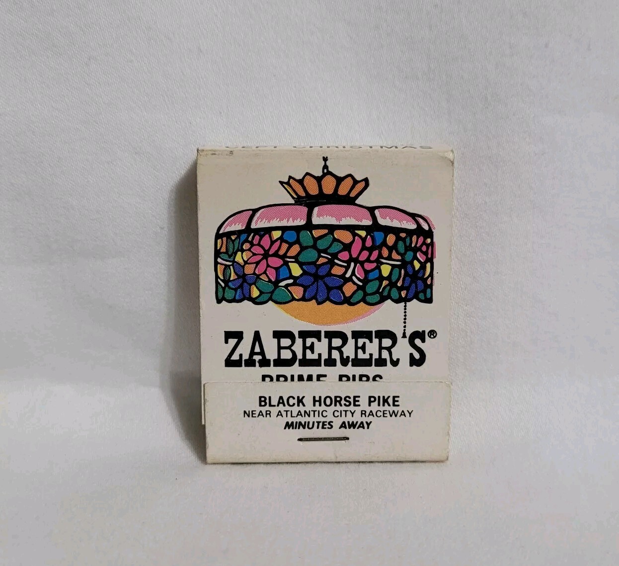 Vintage Matchbook Zaberer’s Restaurant Black Horse Pike New Jersey Advertising