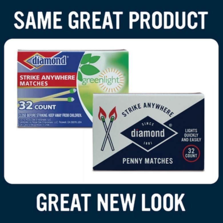 (10 Pack) Diamond Strike Anywhere Matches Penny Matches Camping 320 Total New