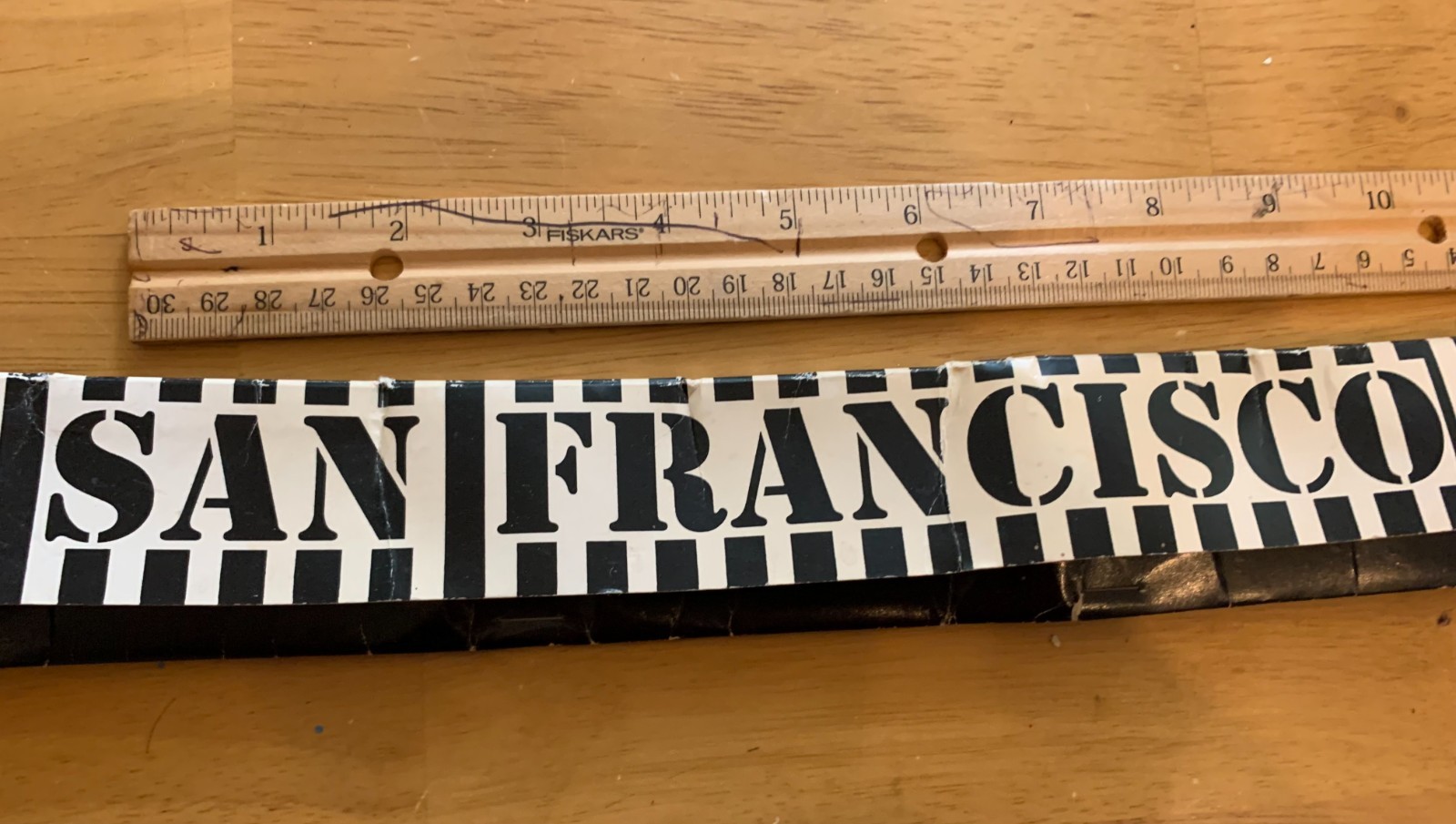 Vintage Matchbook San Franscico CA Alcatraz Federal Prison AD Full 15″ Damage