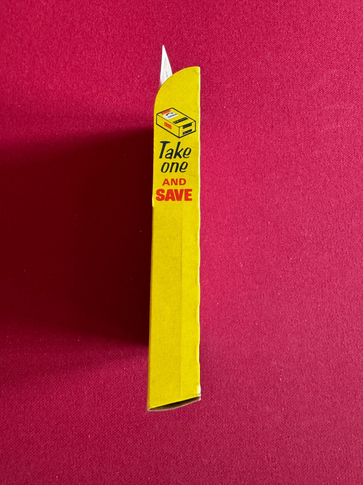 1970, KODAK Film, “Un-Used” Film Developing Cardboard Display (Scarce / Vintage)