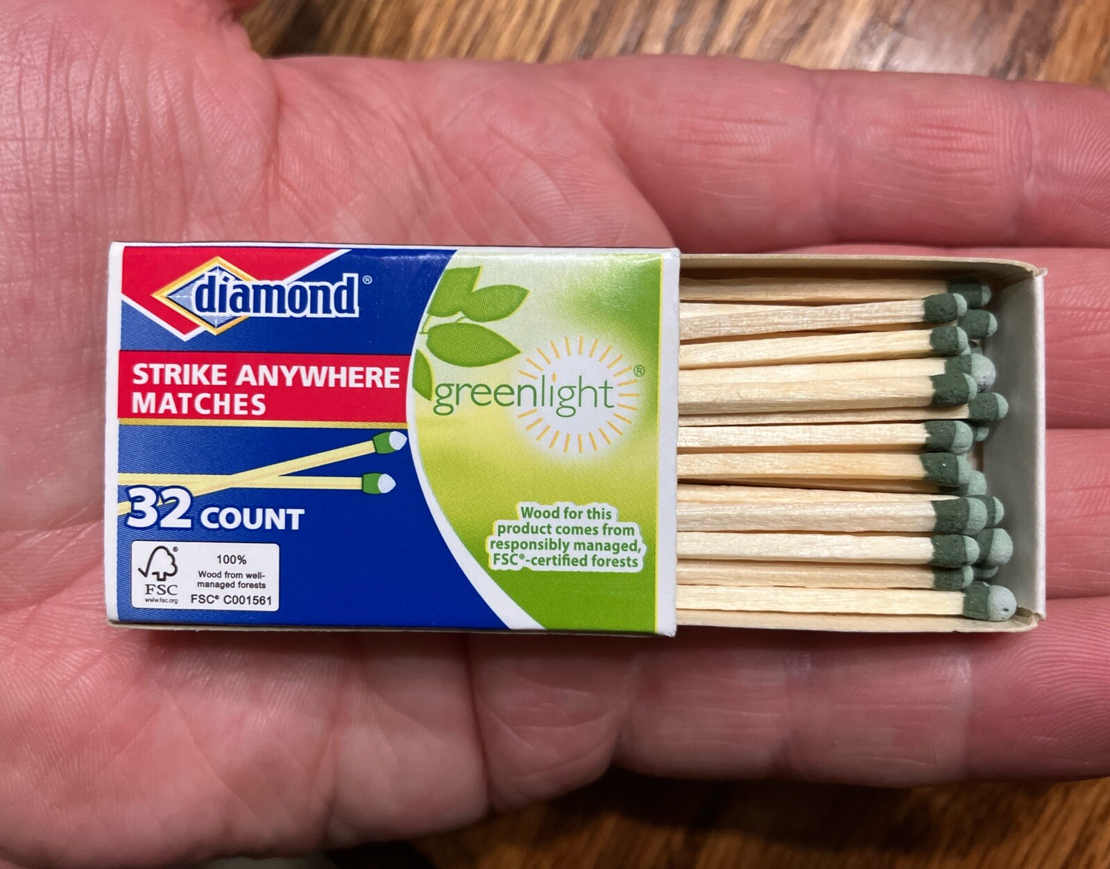 (10 Pack) Diamond Strike Anywhere Matches Penny Matches Camping 320 Total New