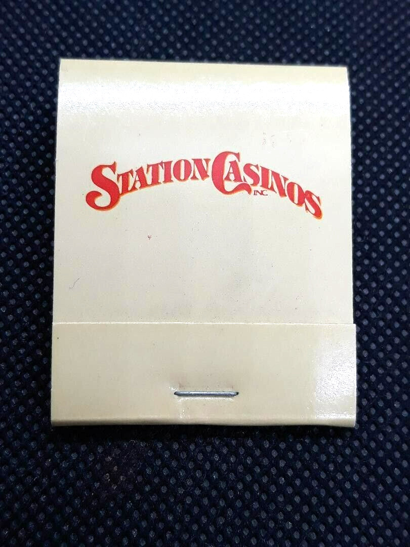 Vintage Station Casino Las Vegas Missouri Matchbook Matches Advertising