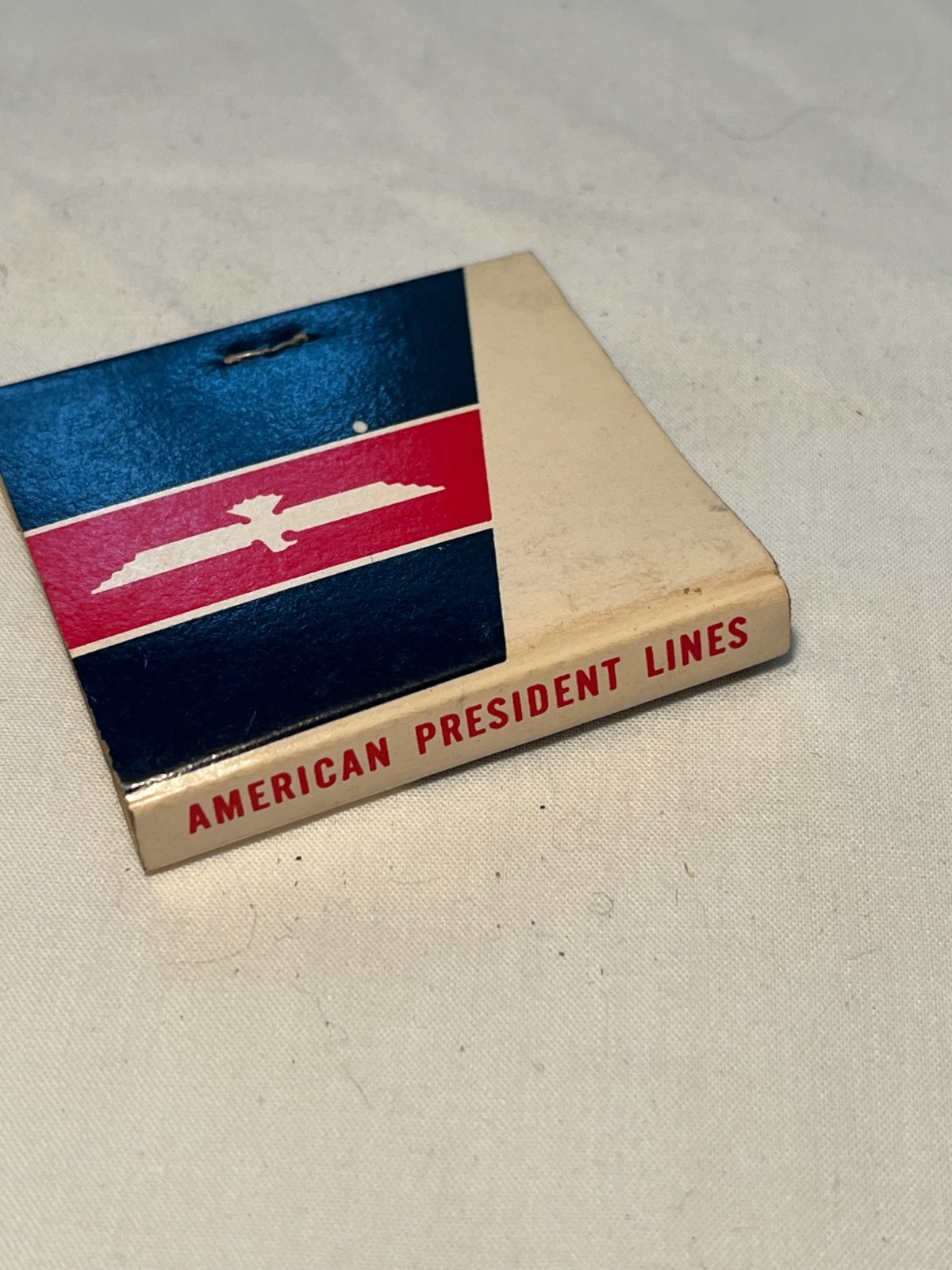 c1950-60s American President Lines Aviation Airplane Advertising Matchbook
