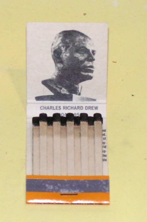 RARE Vintage NOS Old Taylor KY Whiskey Matchbook Black Men Who Changed the World