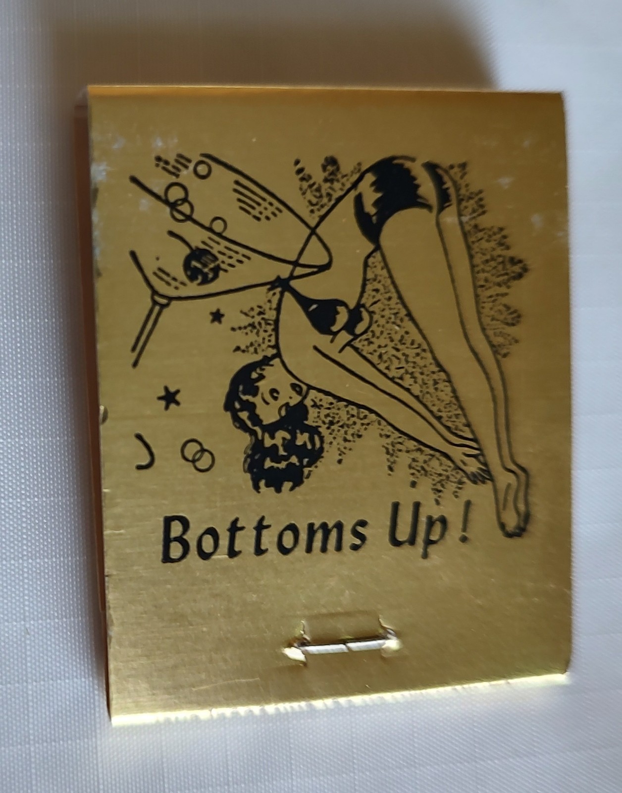 LA’ BELLE Brothel Lovelock NV Vintage Matchbook NOS