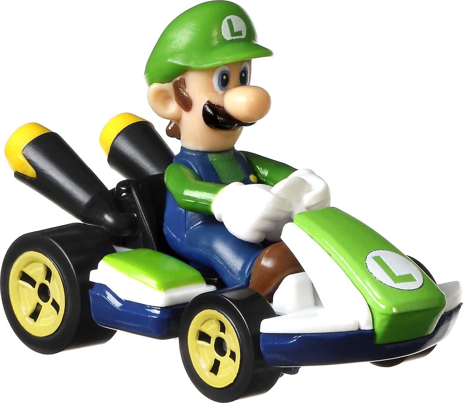 Hot Wheels Mario Kart Vehicle 4-Pack, Set of 4 Fan-Favorite Characters Includes