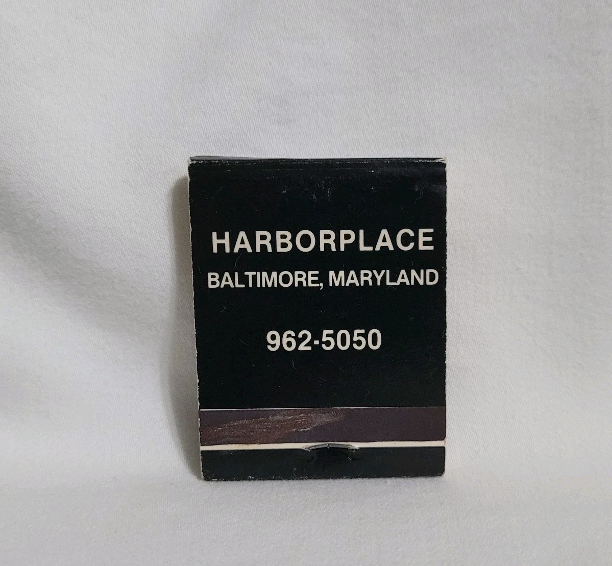 Vintage Matchbook The Black Pearl Restaurant Baltimore Maryland Advertising