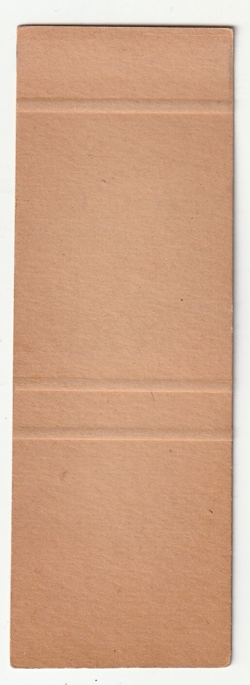 MATCHBOOK COVER – HOTEL BERKSHIRE – READING PENNSYLVANIA – NO STAPLE HOLES