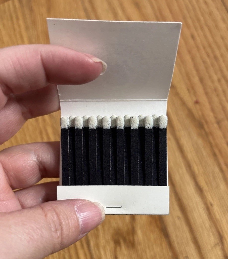Presidential Seal Of The United States Aboard Aircraft Matchbook Matches Plane