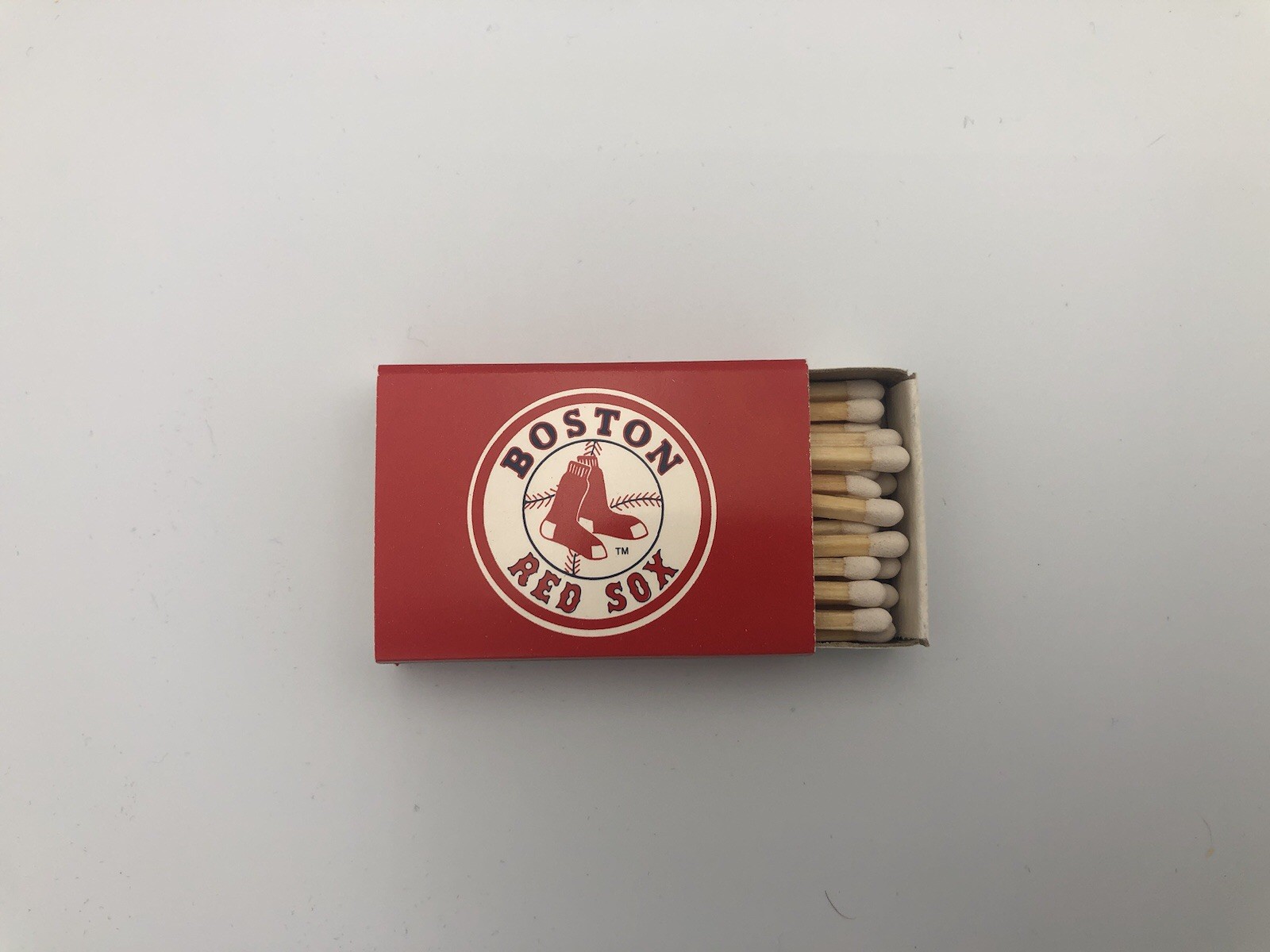 Boston Red Sox Major League Baseball Team FULL Matchbook Matchbox Vintage