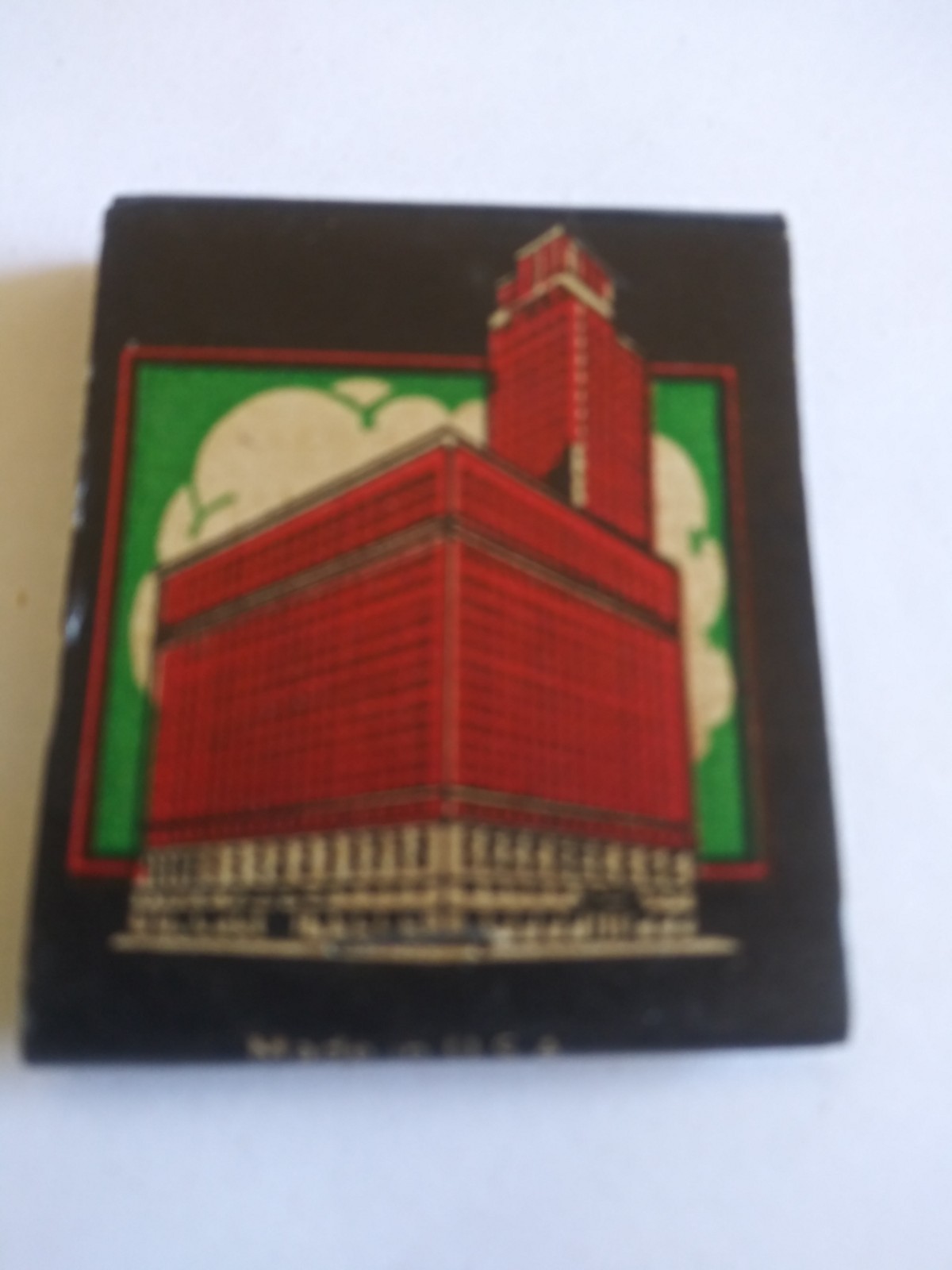 Vintage Matches From Morrison Hotel Chicago Illinois Rare Black Cover.