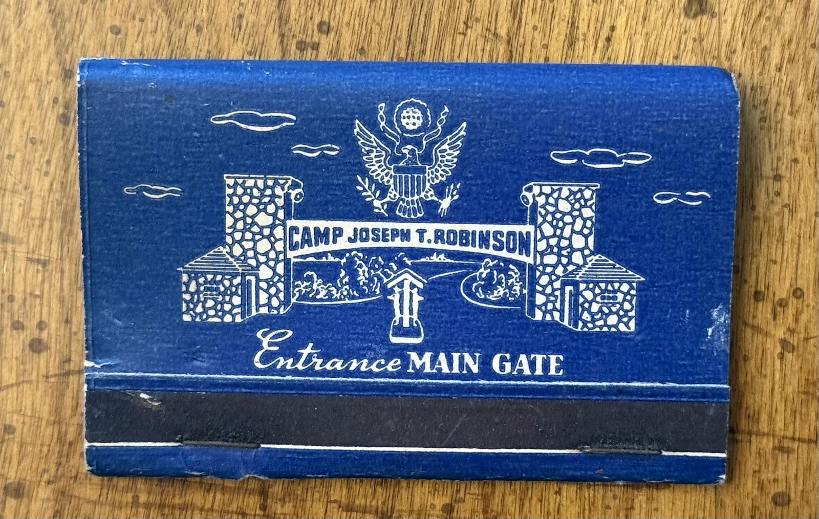 (3) VINTAGE Camp Robinson Arkansas FULL Matchbooks United States Army