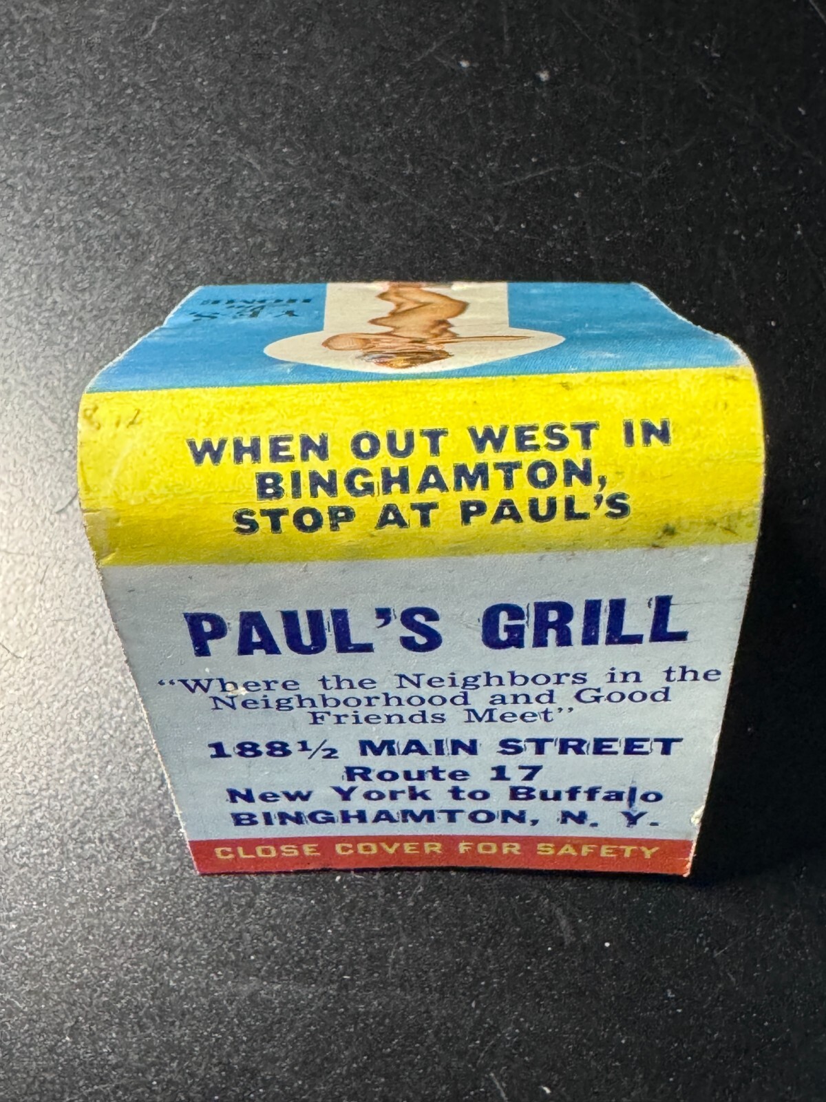 MATCHES – PIN-UP – YES I’M HOME – PAUL’S GRILL – BINGHAMPTON, NY – UNSTRUCK!