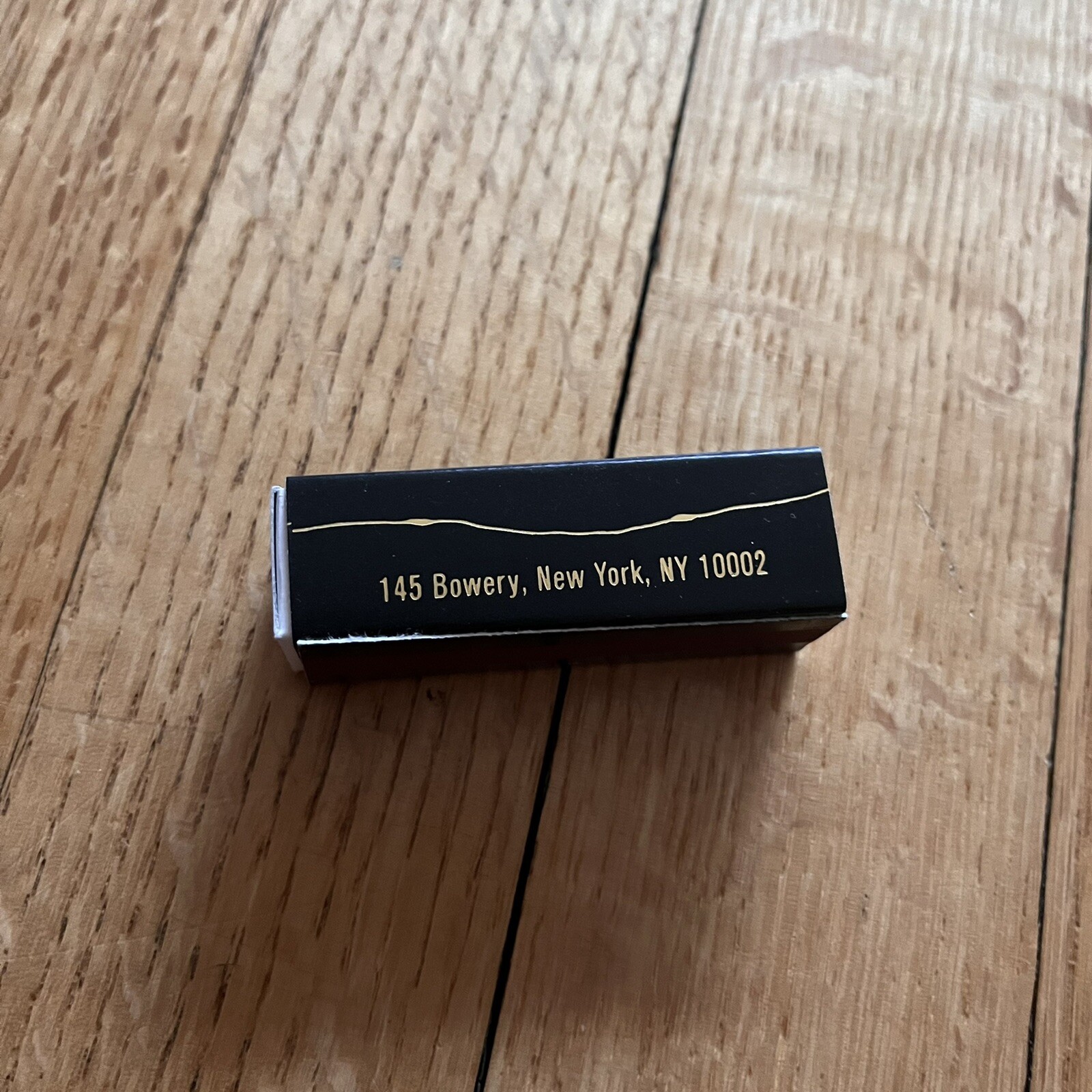 sake no hana LES NYC matches Matchbox Black Gold Promotional Advertisement New