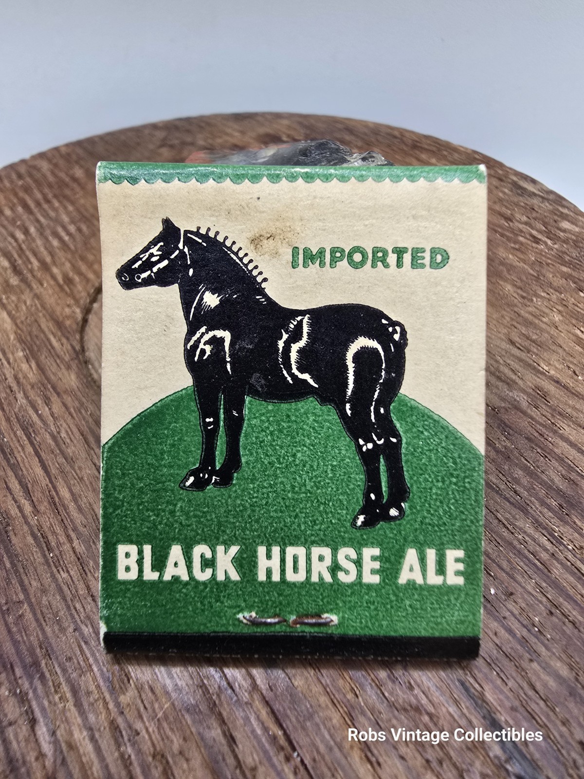 Matchbook Black Horse Ale Canada’s Finest Vintage Brewery Feature Advertising