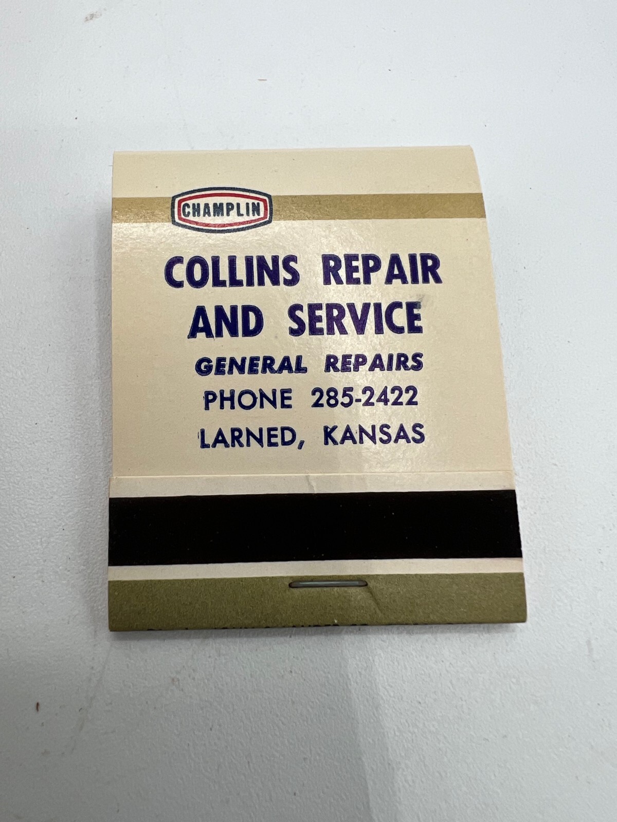 1 CASE (50) VINTAGE CHAMPLIN MATCHBOOKS – CHAMPLIN KEEPS THINGS MOVING!