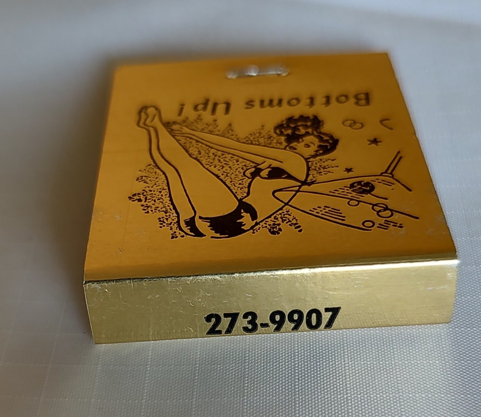LA’ BELLE Brothel Lovelock NV Vintage Matchbook NOS