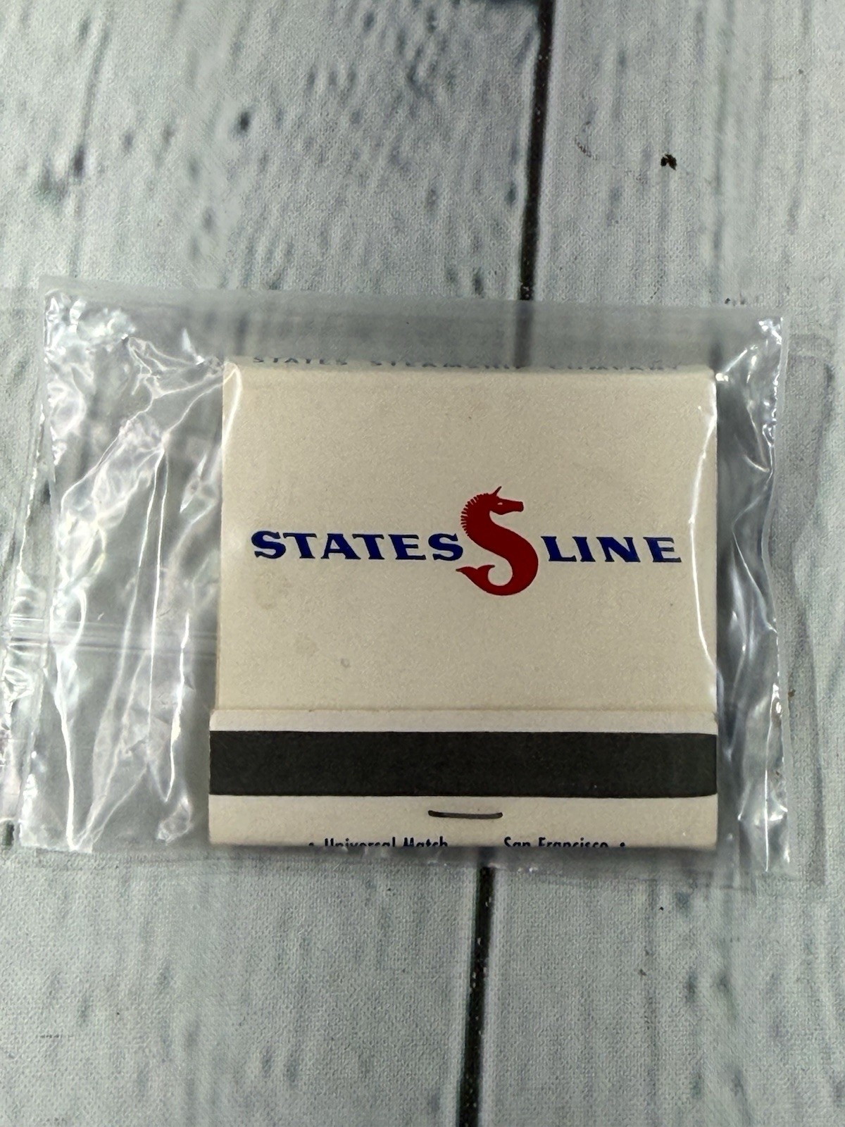 States Steamship Company States Line Shipping Cargo Vintage Matchbook Complete