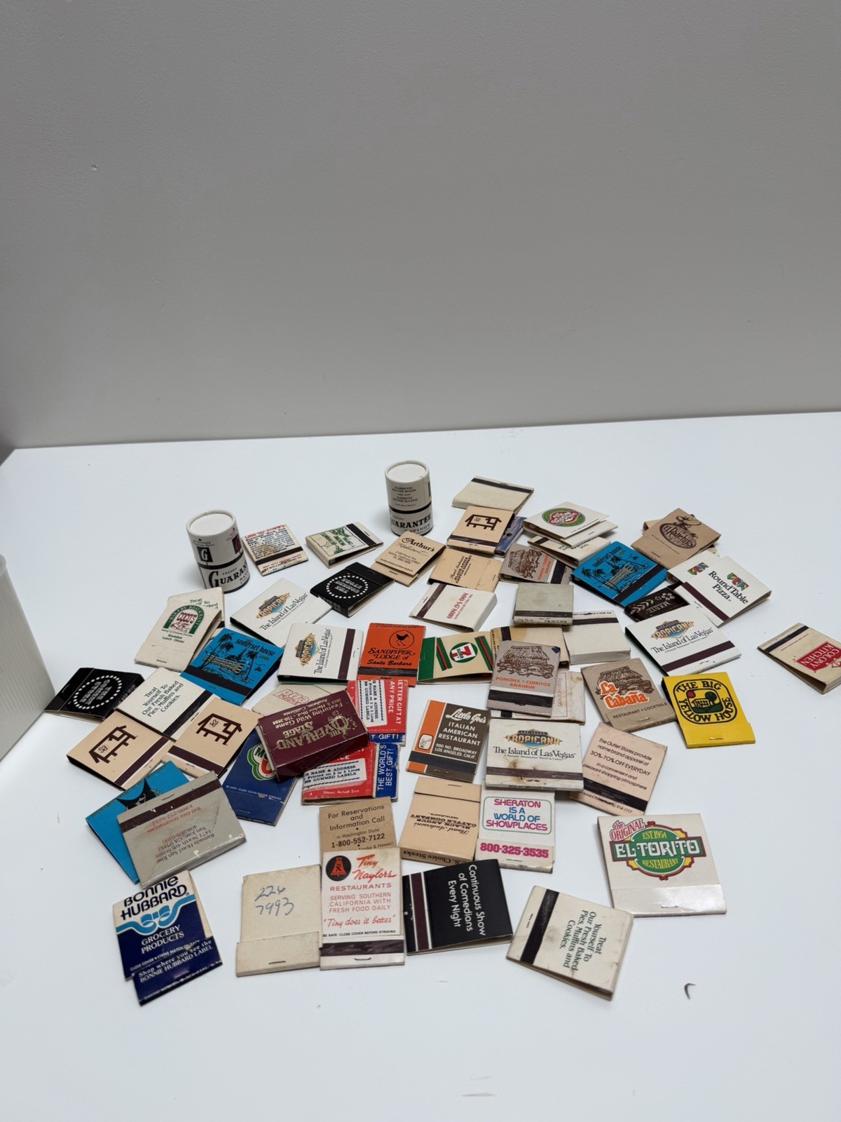 Vintage Lot of 50 Matchbooks California Vegas Hotels & Restaurants