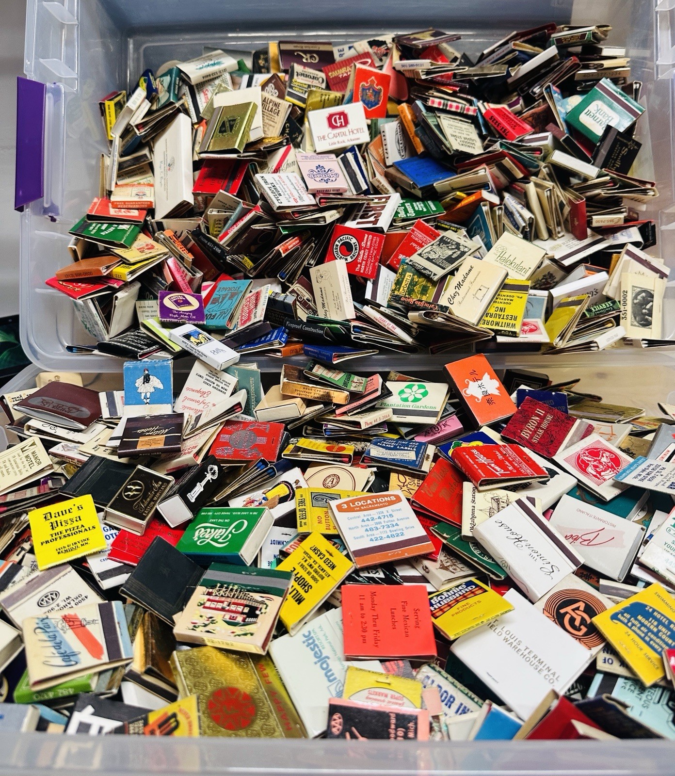 40+ Vintage Matches Matchbook Lot Random Selection Restaurant Hotel Casino Bars