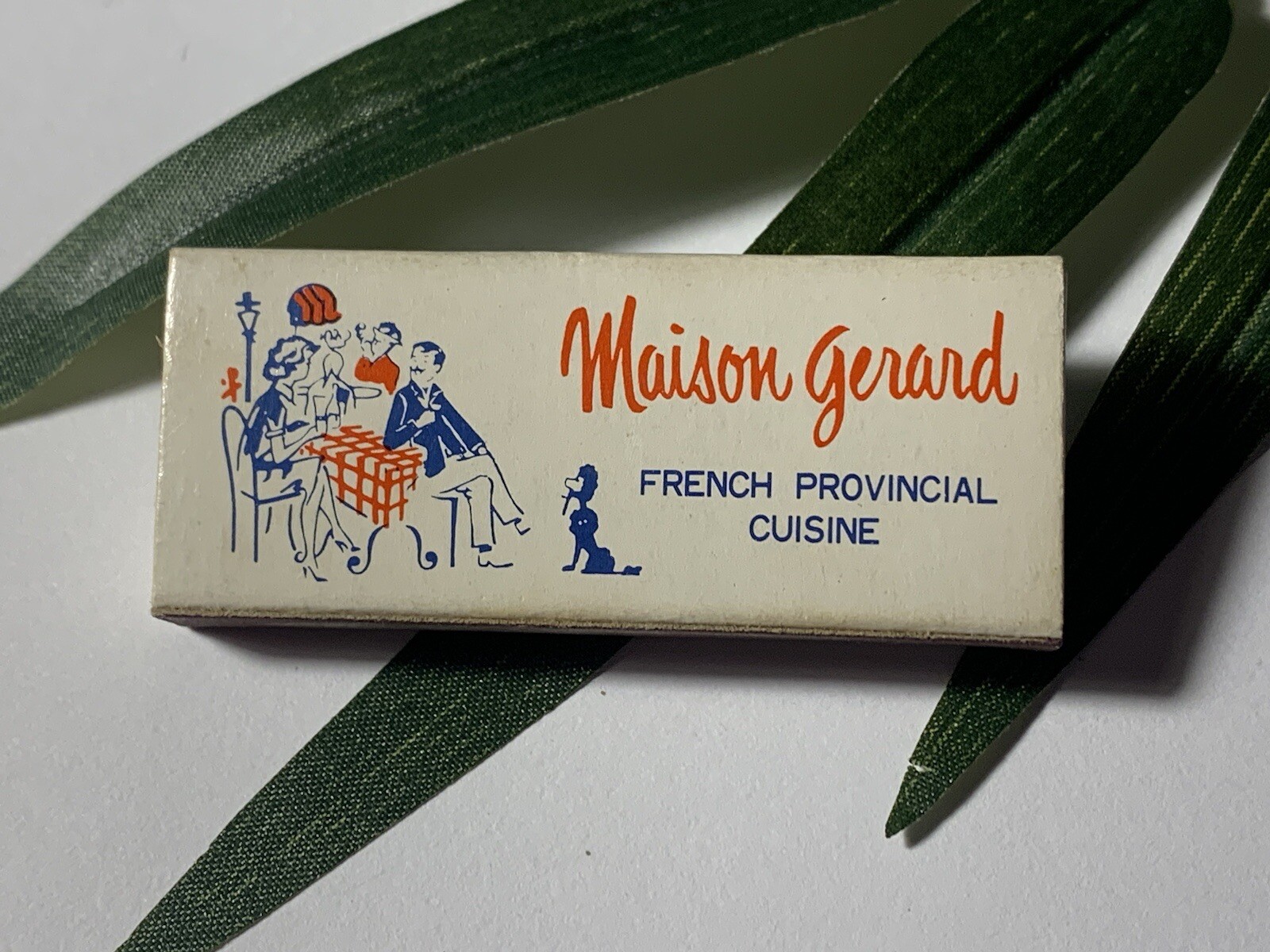 Beverly Hills CA ~ Restaurant ~ Maison Gerard ~ Vintage Matchbox