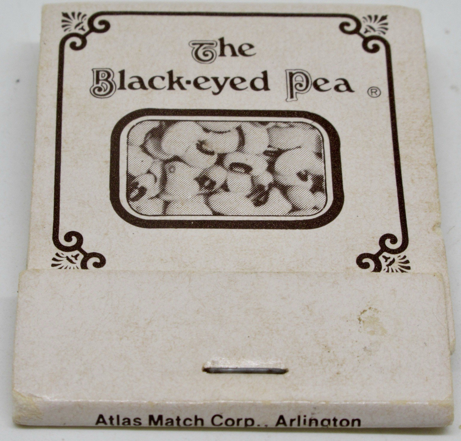 The Black Eyed Pea Restaurant DALLAS Texas Finest Chicken Fried Steak Matchbook