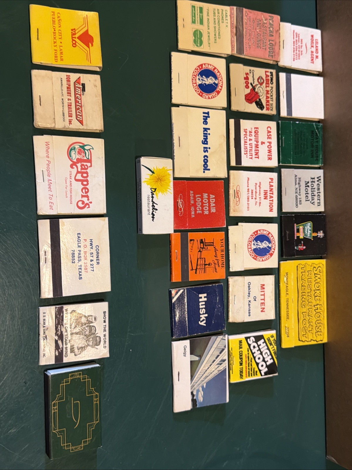 Vintage Matchbooks Lot Of 25+ Various Subjects,