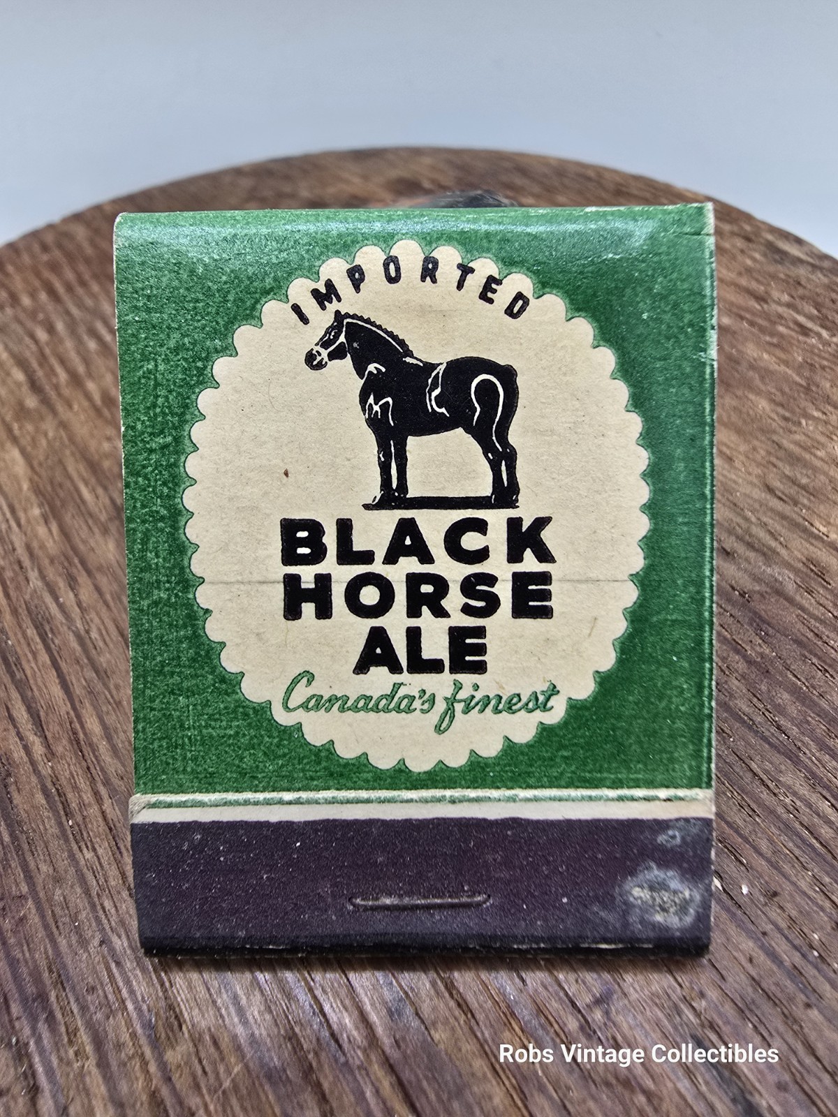 Matchbook Black Horse Ale Canada’s Finest Vintage Brewery Feature Advertising