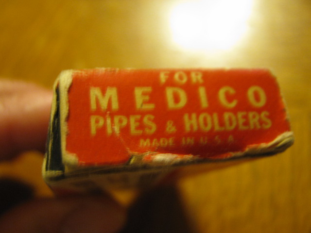 Genuine Medico Filters Small Soft Cardboard Empty Box matchbook