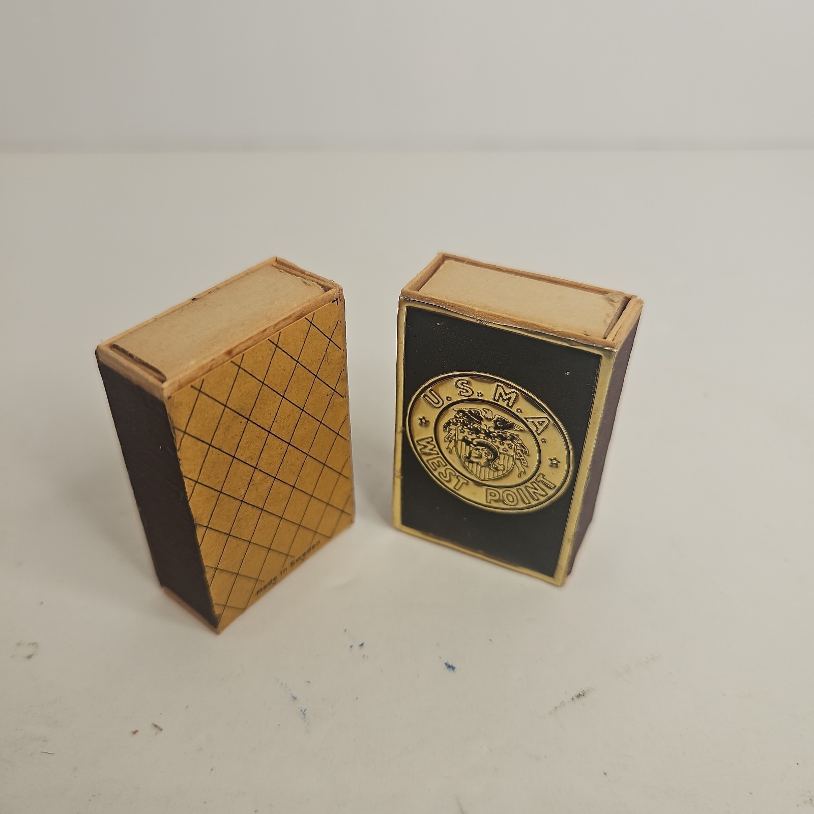 Vintage Matchboxes United States Military Academy WEST POINT Lot Of 2 Unstruck