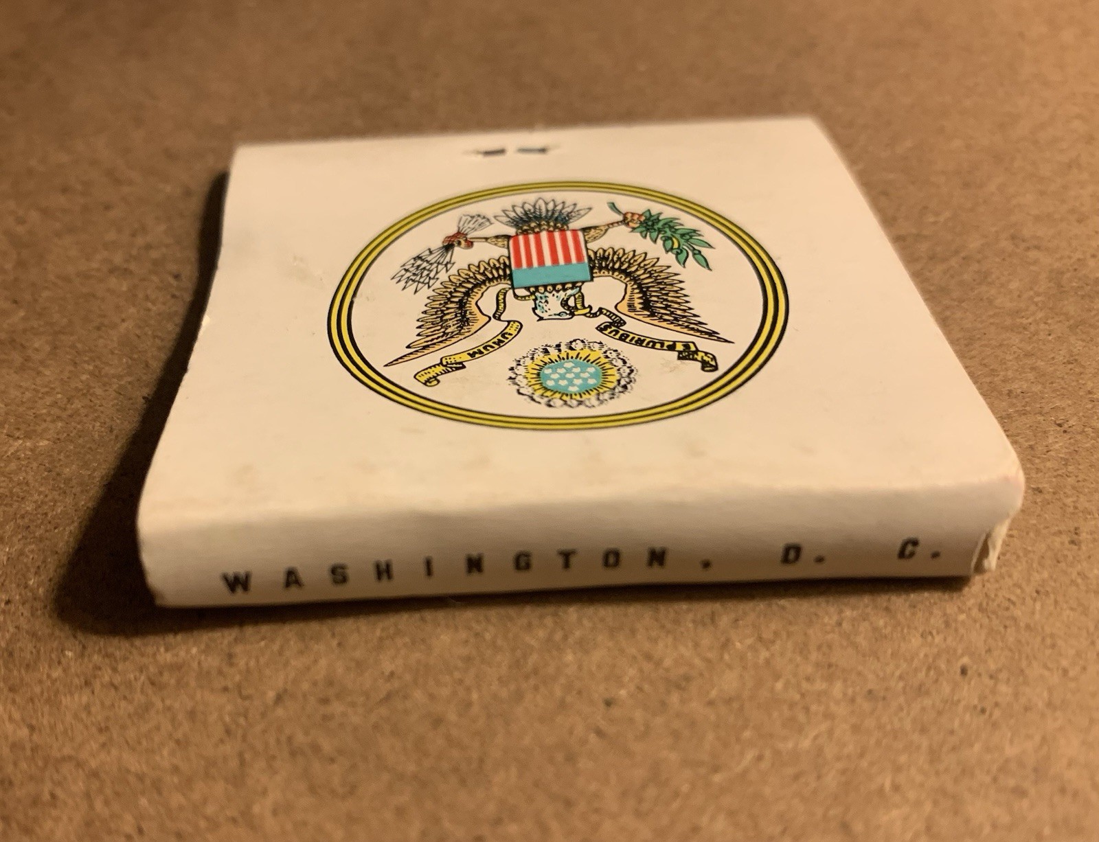 Washington DC ~ United States Capitol ~ Historic Matchbook, As Is*