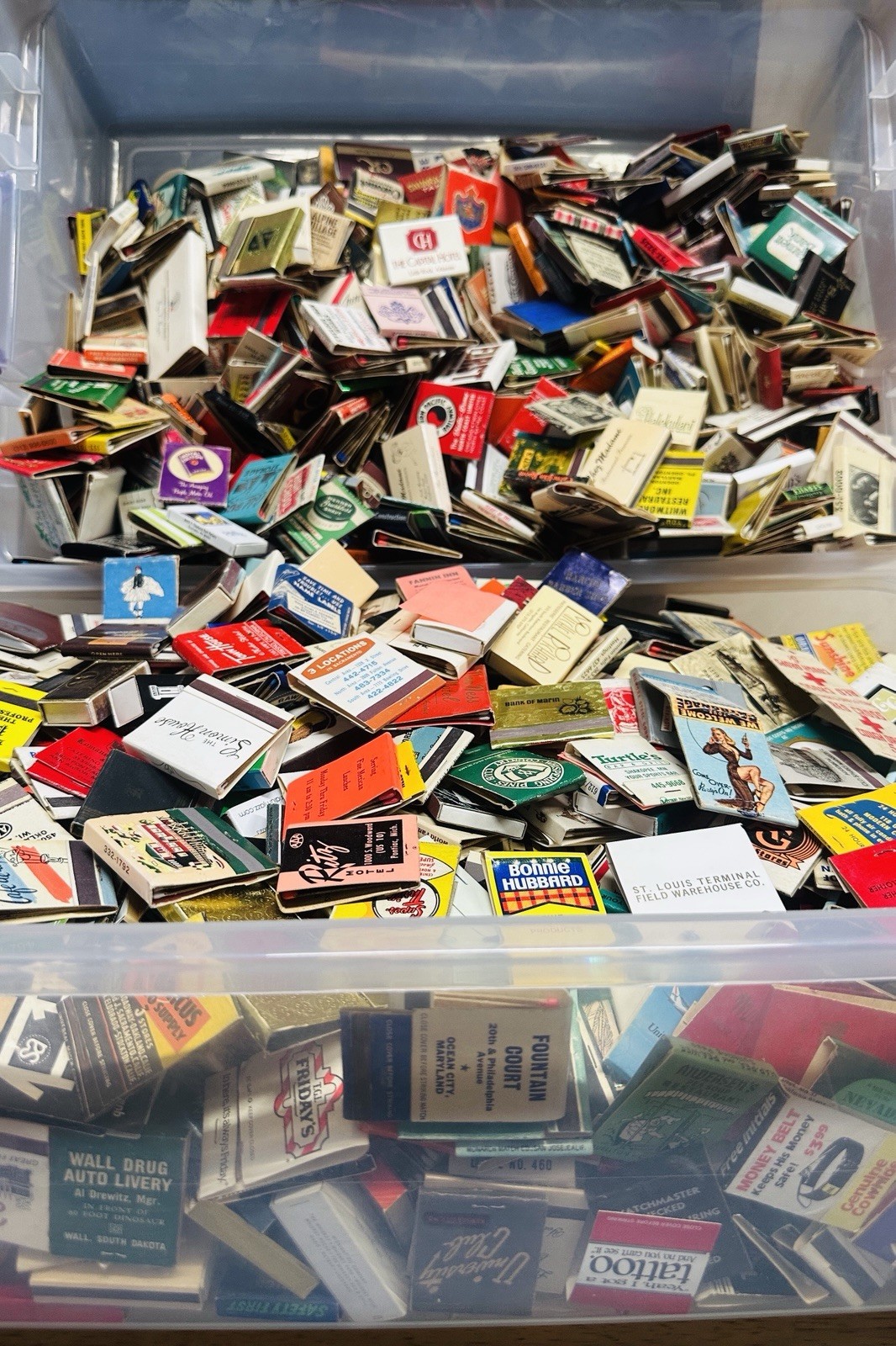 40+ Vintage Matches Matchbook Lot Random Selection Restaurant Hotel Casino Bars
