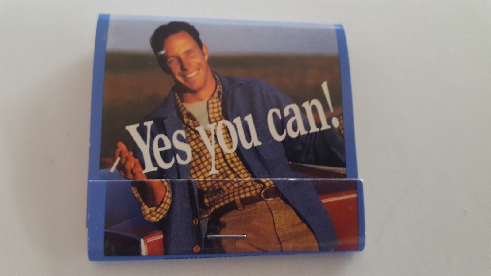 Matchbook Merit Cigarettes. Yes You Can. FULL. C1