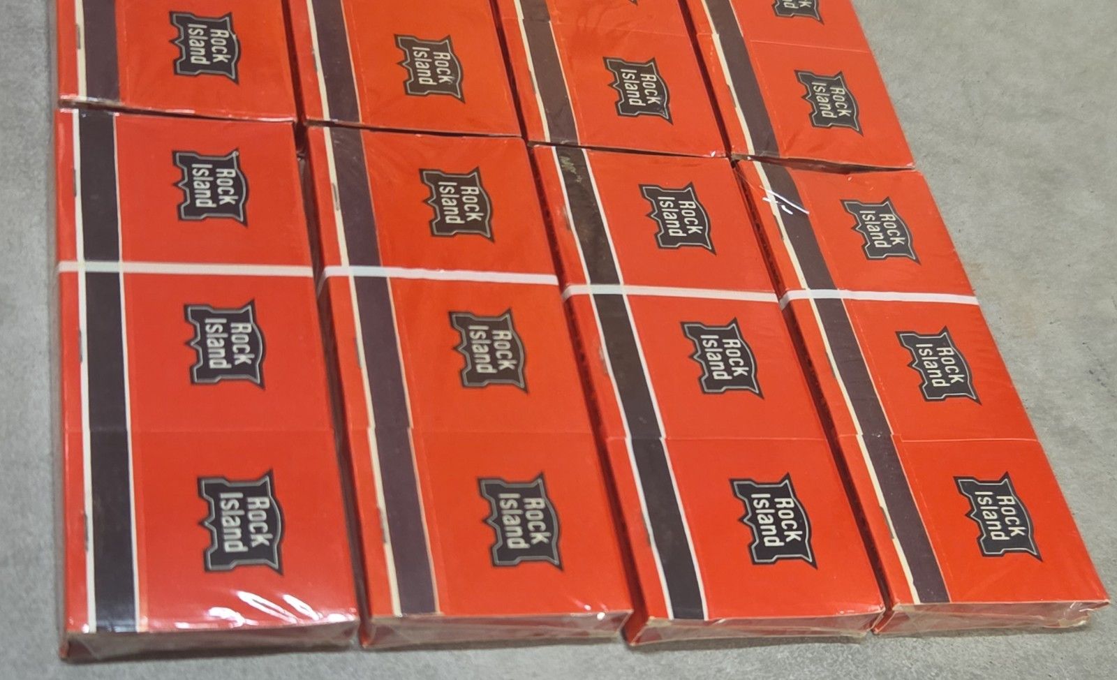 8 Set of 6-CRIP (Chicago Rock Island Pacific) Red Matchbooks w/black RI Emblem