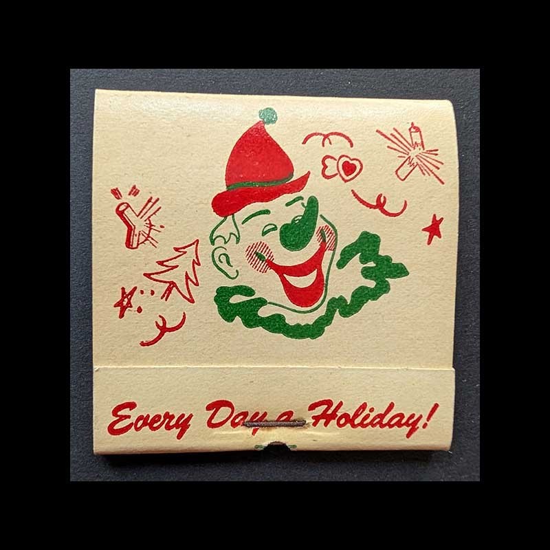 Feature Matchbook Full Book Holiday House Supper Club Milwaukee, WI