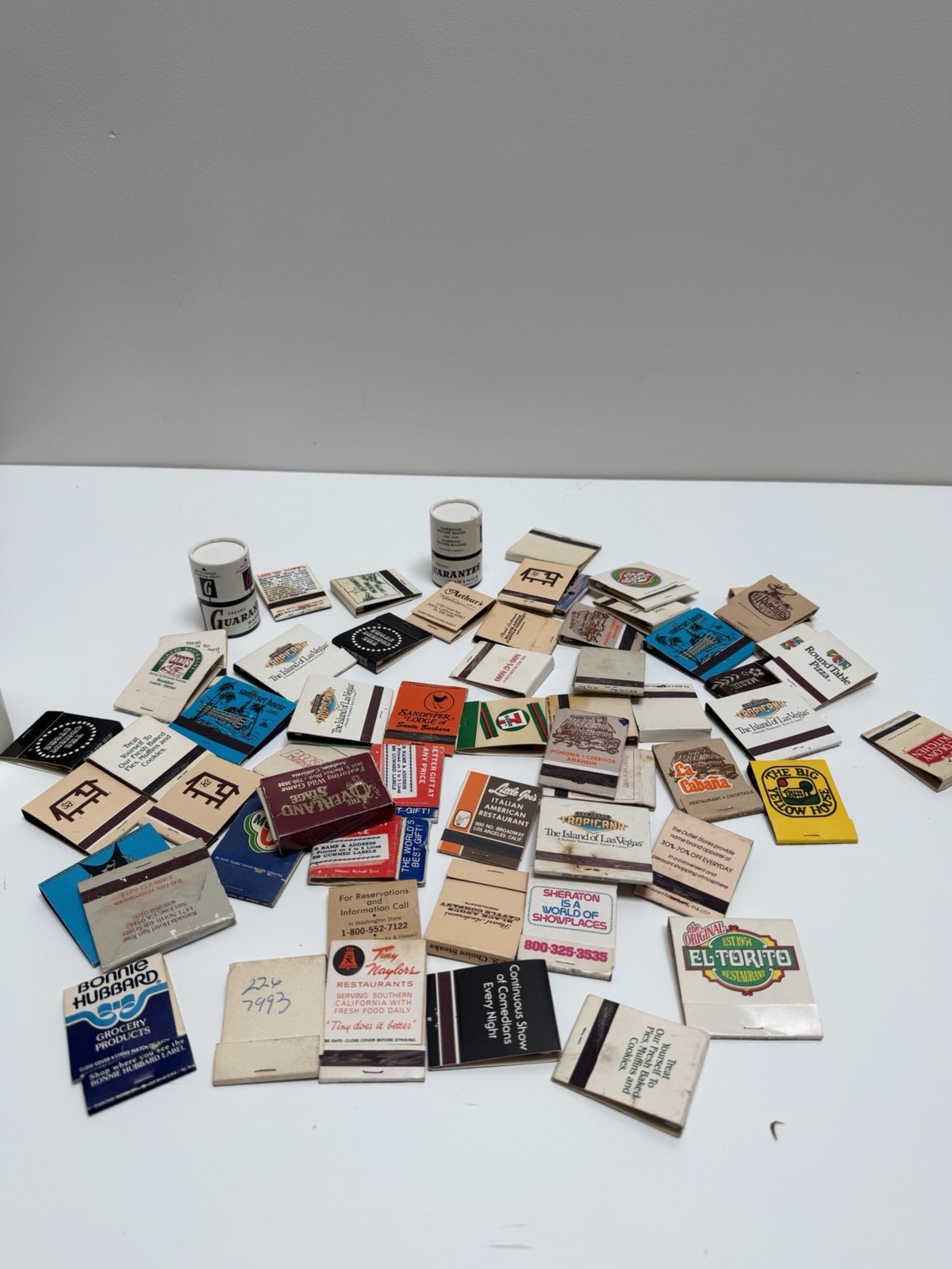 Vintage Lot of 50 Matchbooks California Vegas Hotels & Restaurants