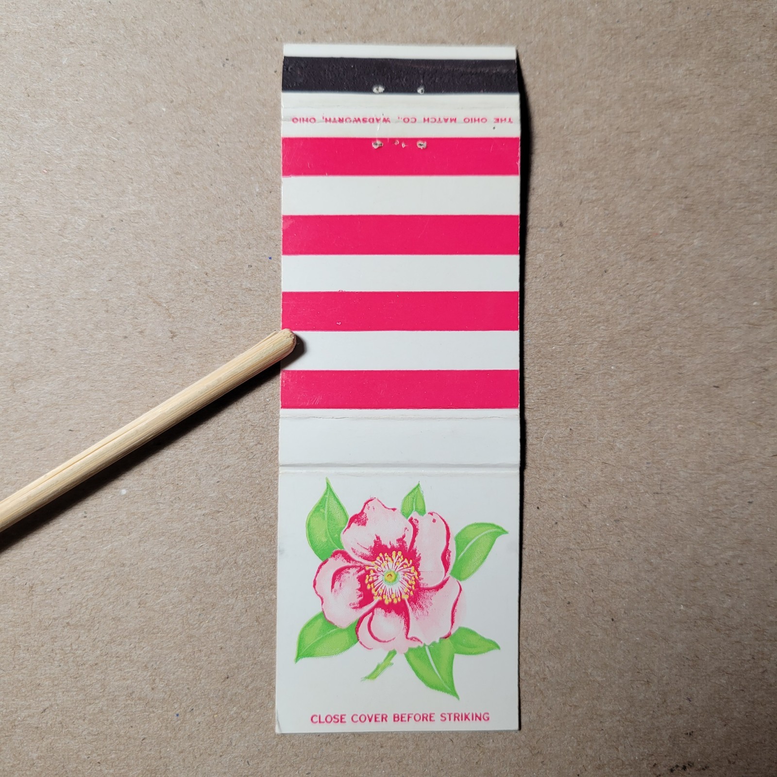 Matchbook Cover The Warwick Philadelphia A Kirkeby Hotel