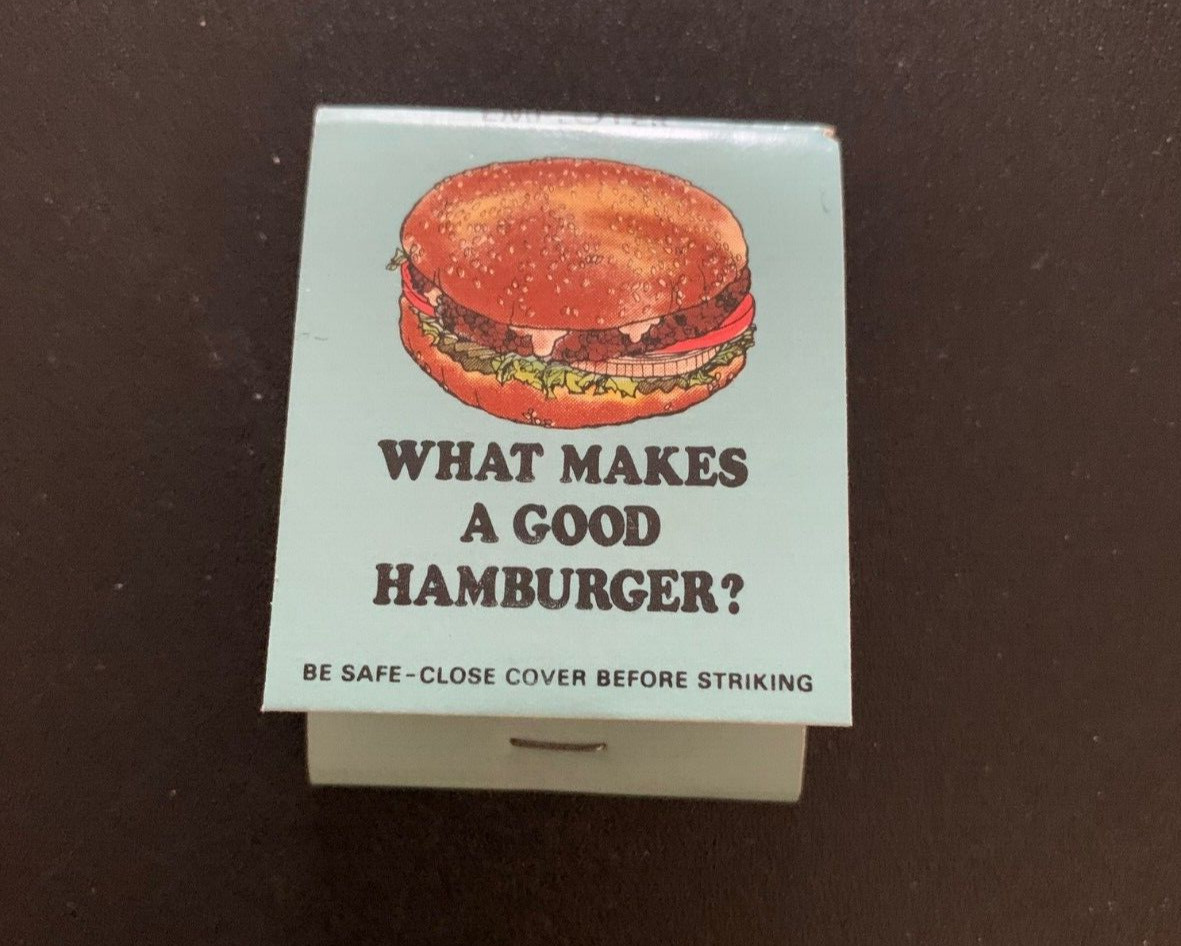 Vintage Matchbook Jack in the Box Ralston Purina Co 1970’s San Diego, CA matches