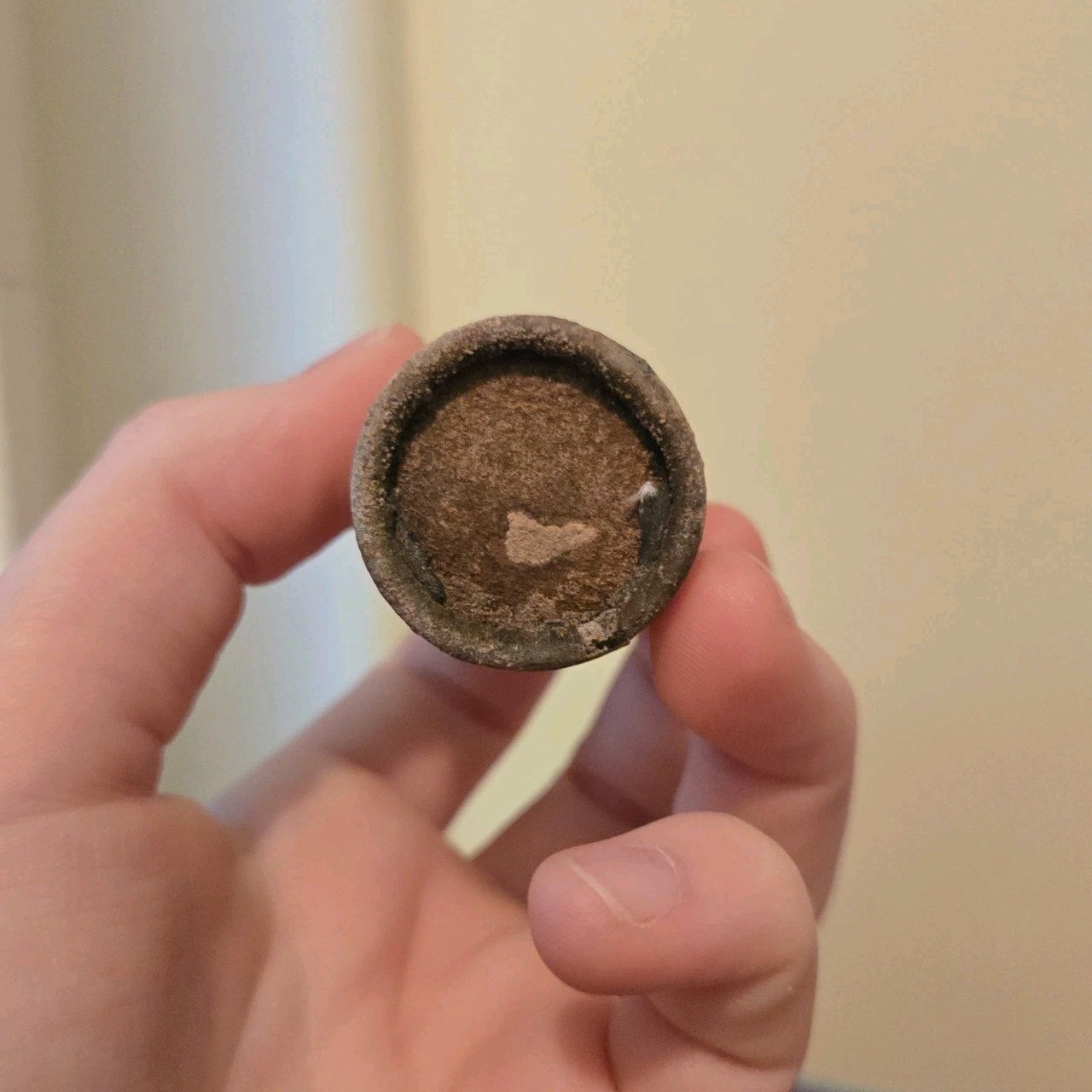 Vintage Golden Cameos Stick Matches in Original Cardboard Canister