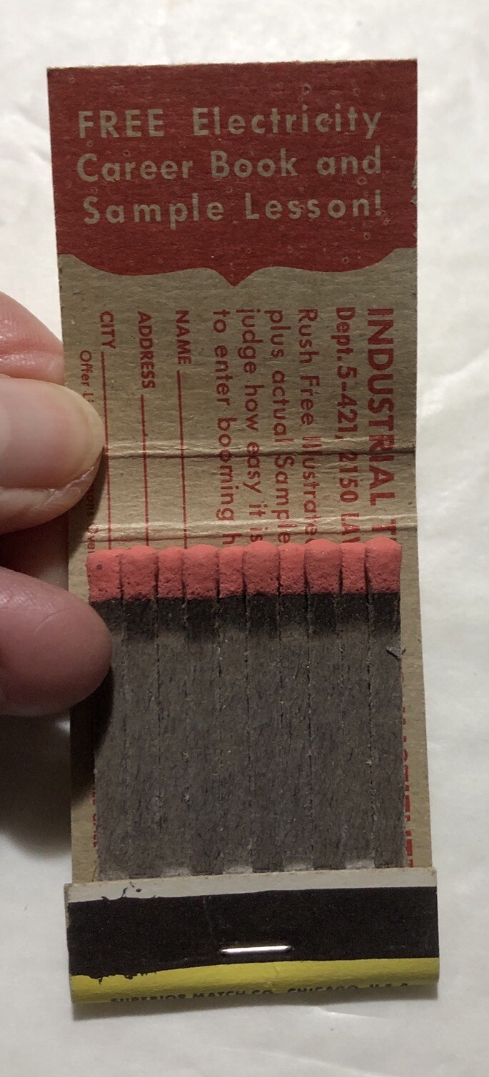 Yes! Learn Electricity At Home Matchbook