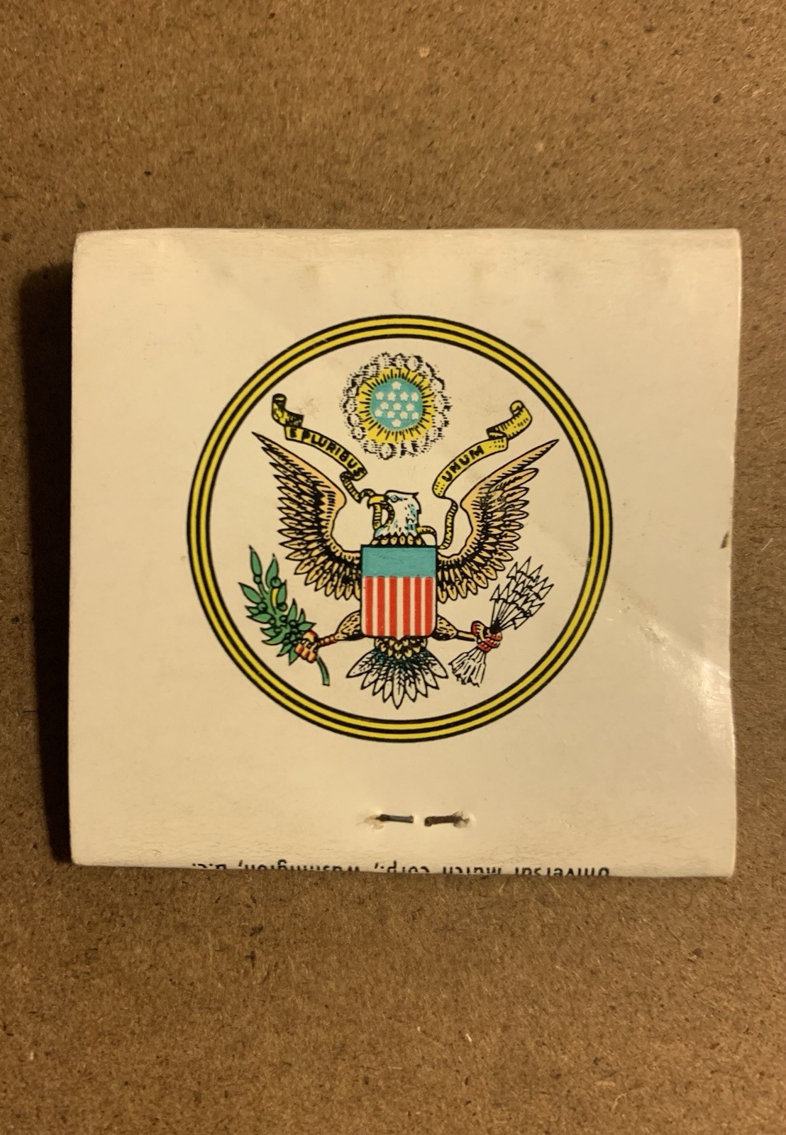 Washington DC ~ United States Capitol ~ Historic Matchbook, As Is*