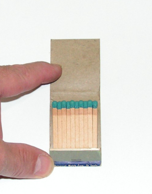 Vintage NOS United States Navy FULL Unstruck USN Matchbook Universal Match Corp.